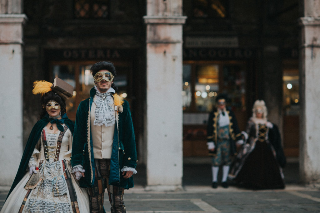 Venice Carnival by Luka Mario, photographer in Venice