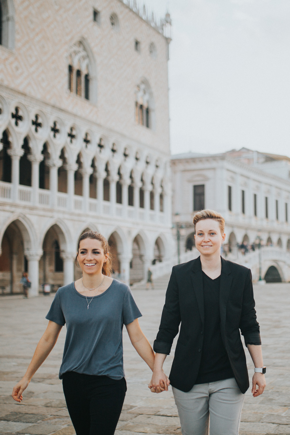 same sex gay engagement session photographer Venice Italy