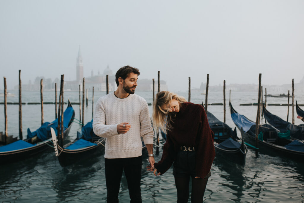 Instagram couple Venice Italy