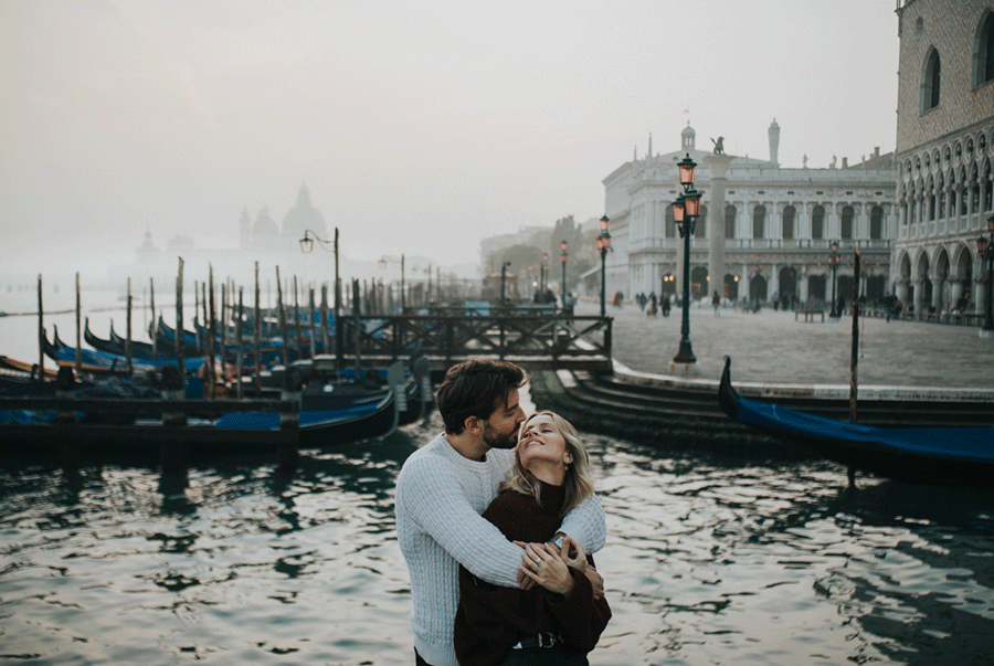 Couples photoshoot Venice Italy