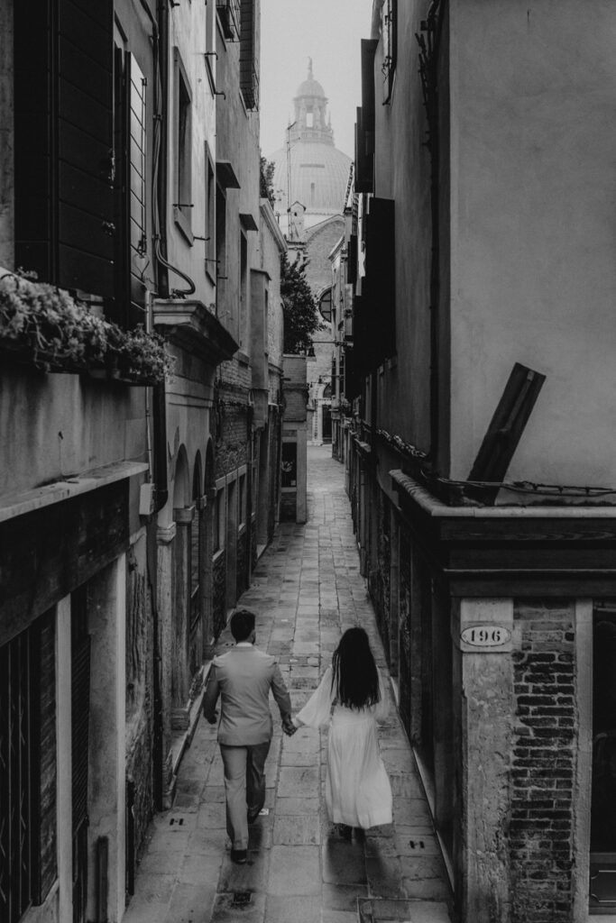 Photographer in Venice Italy