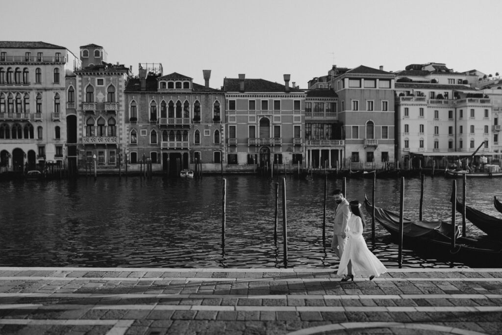 Wedding videographer in Venice Italy